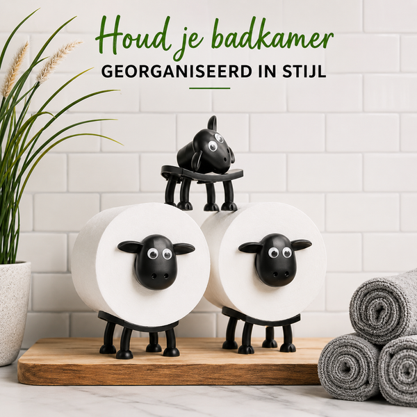 Schattige Schaap Toilethouder