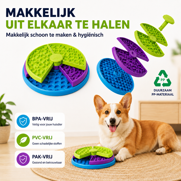 Slimme Hondenvoerbak Puzzel